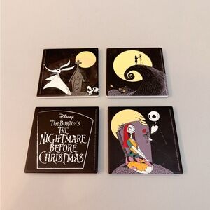 The Nightmare Before Christmas Set of 4 Coasters